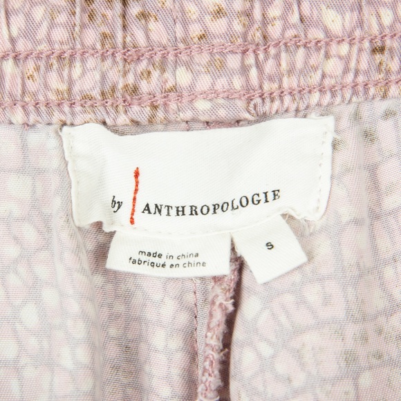 Anthropologie Pink Orana Snake Print Pull On Jogger Pants - Picture 6 of 9